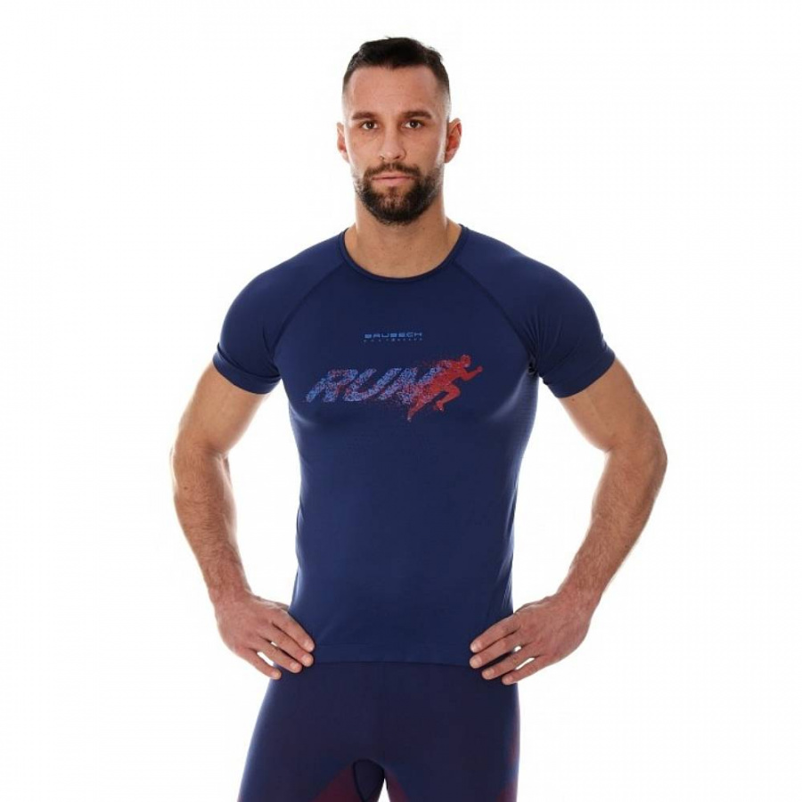 Термобелье Brubeck Футболка мужская короткий рукав RUNNING AIR PRO