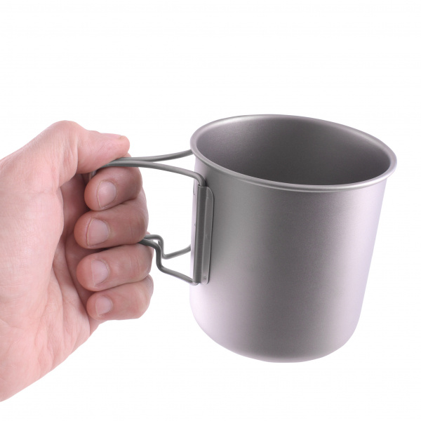 Кружкa с крышкой титановая T-Gear Titanium Mug With Lid 500