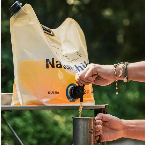 Канистра складная Naturehike Ling Wo Outdoor water bag CNK2450CF027 10 л