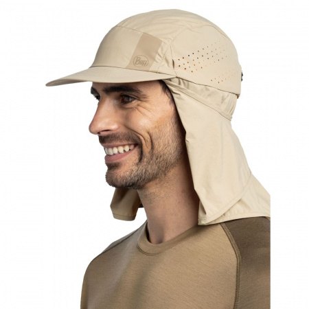 Кепка Buff Desert Cap Solid Birch Grey