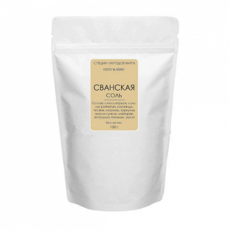 Organic Food Сванская соль, 65 г, Дой Пак