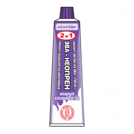 Реактор. Гель ЭВА-Неопрен (герметизатор проколов и порезов EVA обуви) 30 мл. Хаки