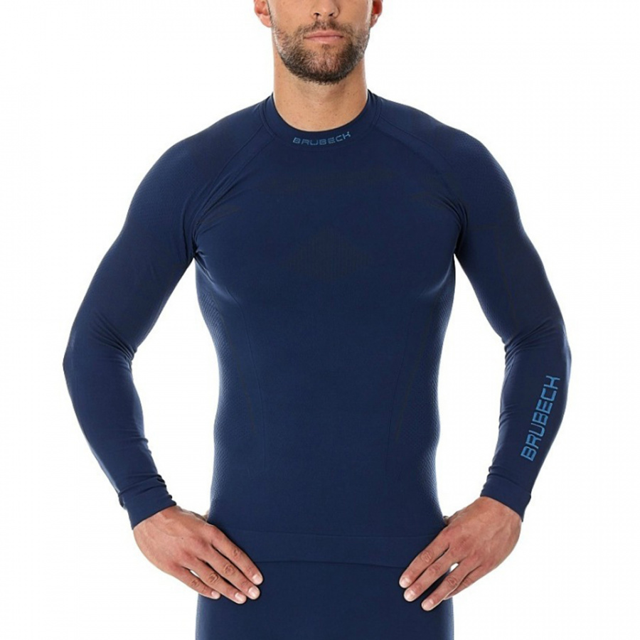 Термобелье мужское Brubeck футболка с длинным рукавом THERMO NILIT HEAT
