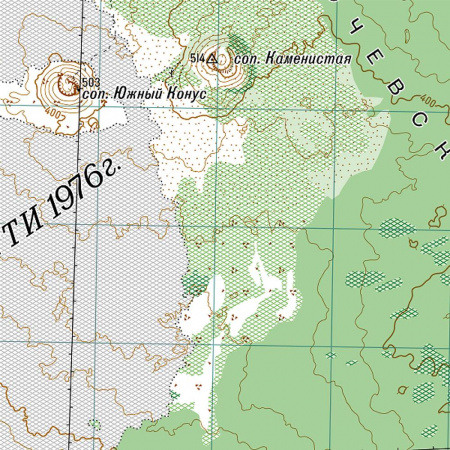 Карты износостойкие для туристов: набор Камчатка: Природный парк «Ключевской»