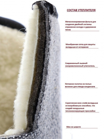 Сапоги муж. арт.AS-007 НОРДСТАР(-55)