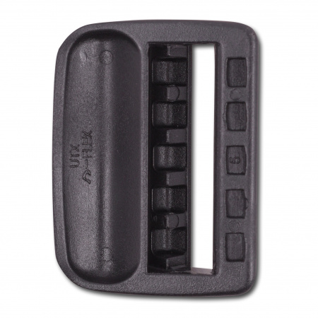 Пряжка двухщелевая регулировочная Duraflex Duckbill Heavy Duty 40мм, 1-07723