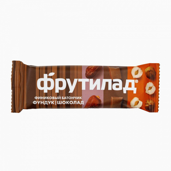 Финиковый батончик Фрутилад с фундуком и шоколадом 42г