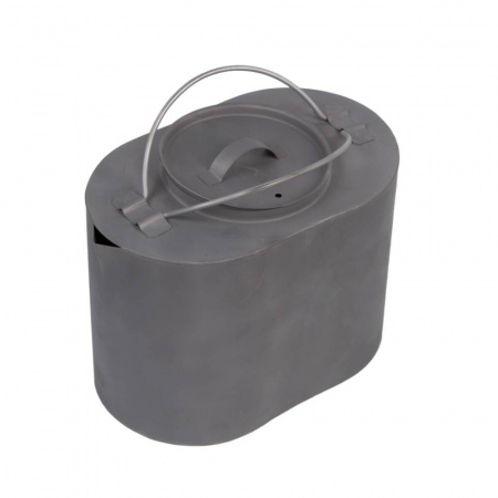 Набор охотника: котелок 2,2л, чайник 1,7л  титан (Роза ветров)