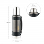 Термос из нерж. стали тм THERMOS 2520GM Stainless Steel Vacuum Flask 1.2L