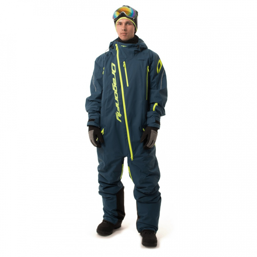 Dragonfly Комбинезон Gravity Premium MAN Dark Ocean-Light Green (Kamchatka) 2023 (XL)