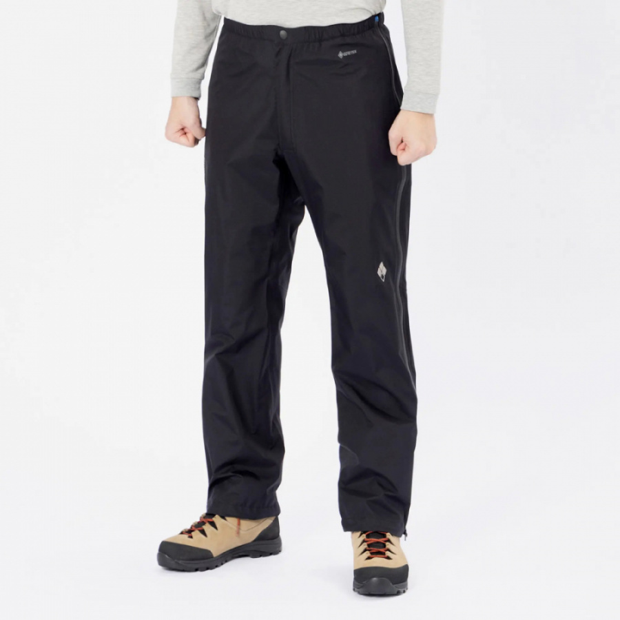 Брюки-самосбросы мембранные MontBell GORE-TEX FULL-ZIP RAIN PANTS MEN'S черные M