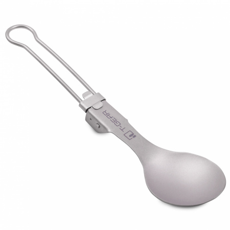 Складная ложка титановая T-Gear Titanium Folding Spoon