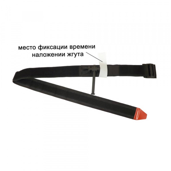 Жгут кровоостанавливающий ЖК-02 Медплант (вид сложения 2) с лентой