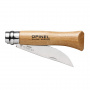 Нож Opinel №6, нержавеющая сталь, бук, 123060