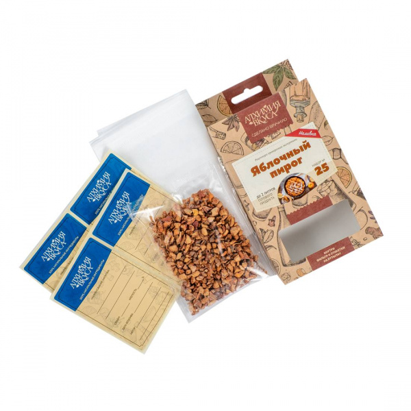 Набор для приготовления наливки Алхимия вкуса № 25 Яблочный пирог, 40 г