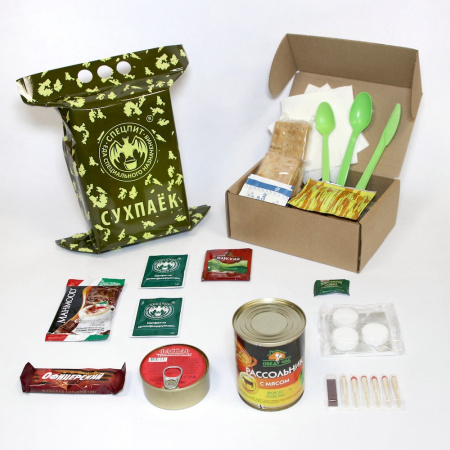 Сухой паек разовый Обед Вариант 2 (ИРП-Обед2) СПЕЦПИТ