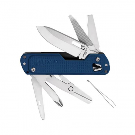 Мультитул Leatherman Free T4 (832879) 12 функций синий