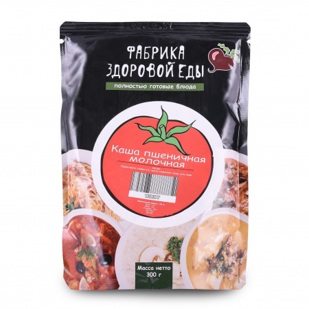 Фабрика здоровой еды. Пшеничная каша молочная