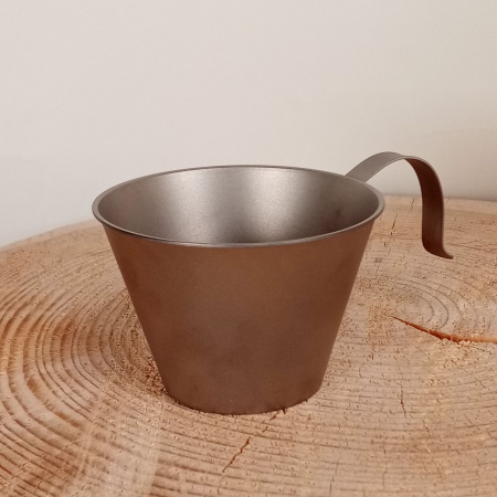 Кружка туристическая 215 мл. (титан) (Роза ветров)