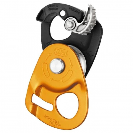 Petzl блок с зажимом Micro Traxion