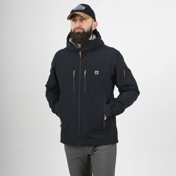 Куртка Сплав Action SoftShell мод 2 черная 48/182