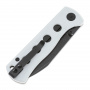 QS150-G2 Canary folder - нож складной, рук-ть, белый G10, черн. клинок 14C28N