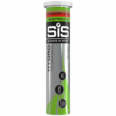 Напиток изотонический в растворимых таблетках, вкус Клубника&Лайм, 20 таблеток в ту Science in Sport