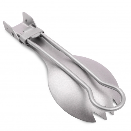 Складная ловилка титановая T-Gear Titanium Folding Spork