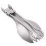 Складная ловилка титановая T-Gear Titanium Folding Spork