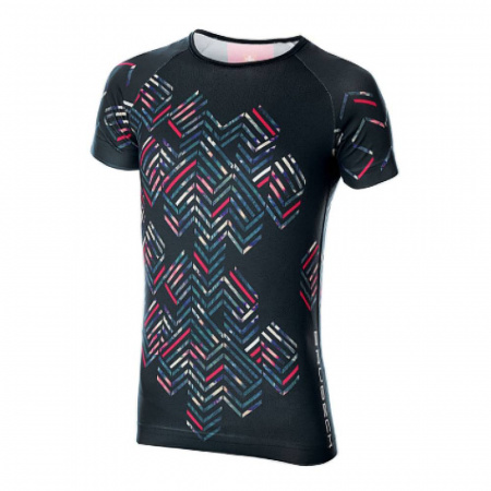 Термобелье Brubeck Футболка женская короткий рукав RUNNING AIR черный S