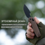 CJ1952-BBN Acacia - нож складной, бежев. рук-ть FRN, клинок AR-RPM9, PVD