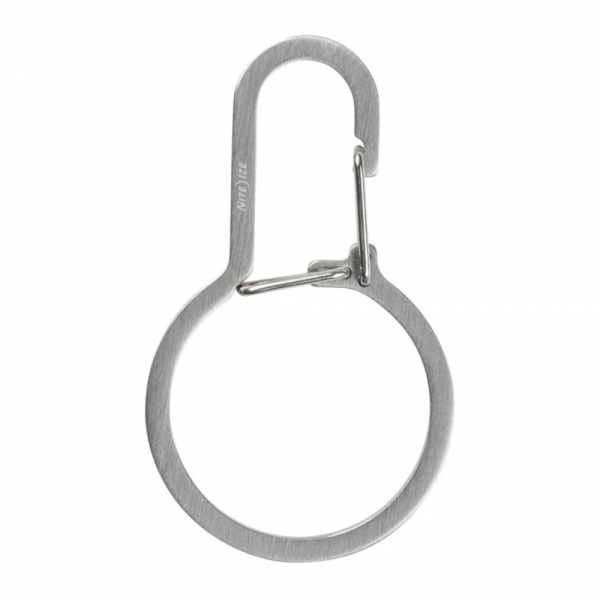 Брелок для ключей NiteIze DUALPASS KEY RING STAINLESS