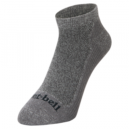 MontBell носки Core Spun Travel Ankle Socks (M, Серый, HCH)