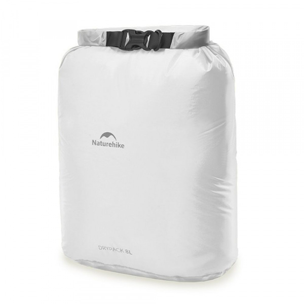 Гермомешок Naturehike Roll-Top Waterproof Storage Bag 8L CNK2550XB012 Белый