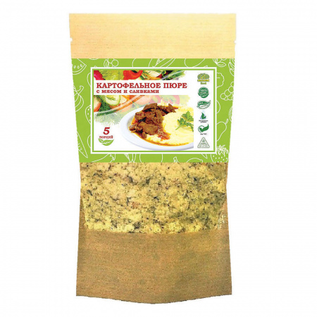 Organic Food Картофельное пюре с мясом и сливками, 60 гр Organic Food Картофельное пюре с мясом и сливками, 60 гр