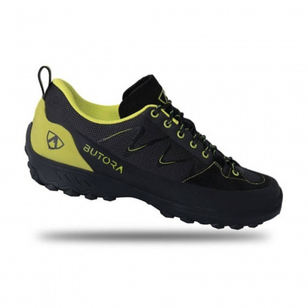 Butora кроссовки треккинговые Terra (40 (255), Черный/Лайм, Black)