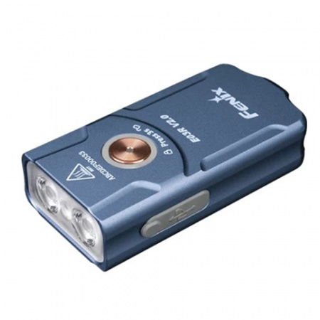 Фонарь Fenix E03R EDC V2.0 Blue