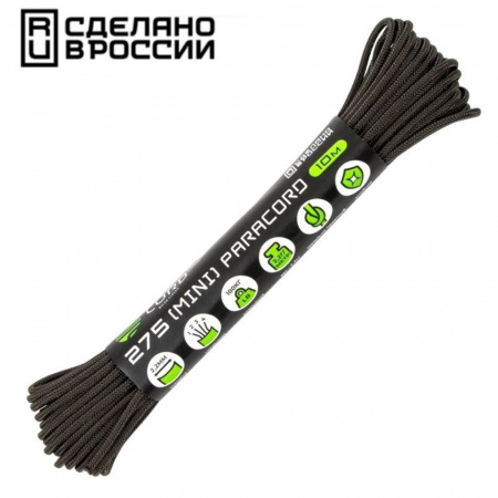 Паракорд 275 (мини) CORD nylon 10м RUS (brown)