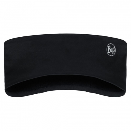 Повязка Buff Windproof Headband Solid Black (S-M) 132941.999.20.00