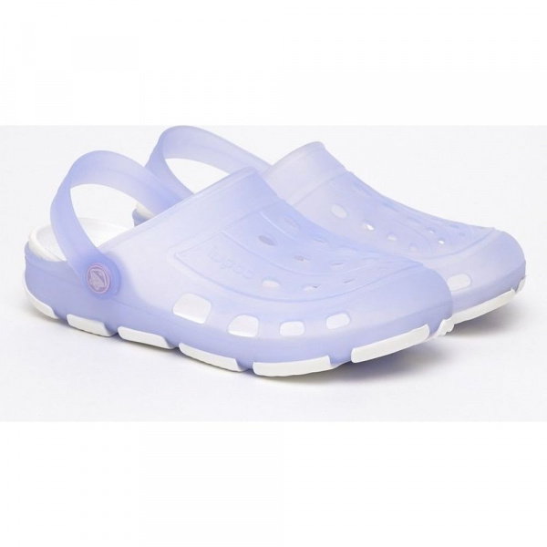 Сабо COQUI женские 6362 фиолетовые, Violet-White, 40