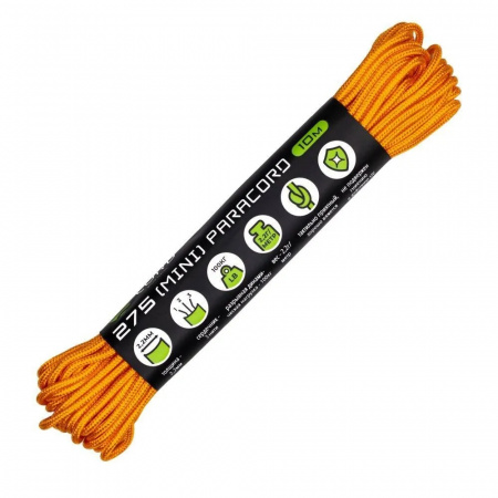 Паракорд 275 (мини) CORD nylon 10м RUS (gold)
