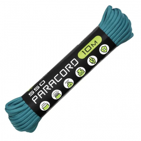 Паракорд 550 CORD nylon 10м RUS (aquamarine)