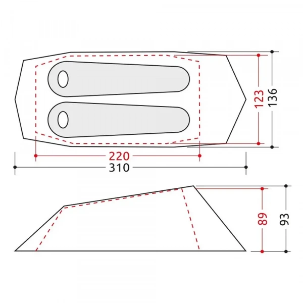 Палатка CAMP MINIMA 2 SL
