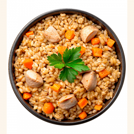 Готовая еда перловка с курицей 7 верст, 250 г.