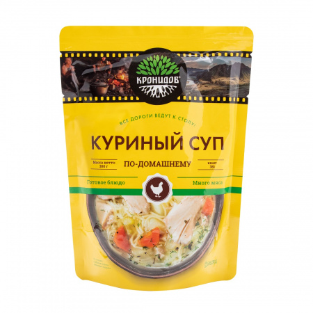 Готовое блюдо Куриный суп по-домашнему 300 г. (Кронидов)