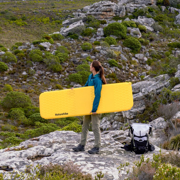 Коврик самонадувающийся Naturehike Yugu R3.6 Ultralight CNK2550WS033 Square 196x65x3.5 см