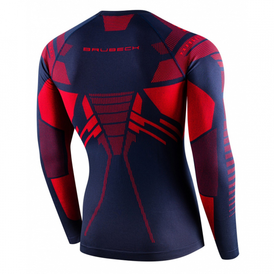 Термобелье мужское Brubeck футболка с длинным рукавом зональная DRY