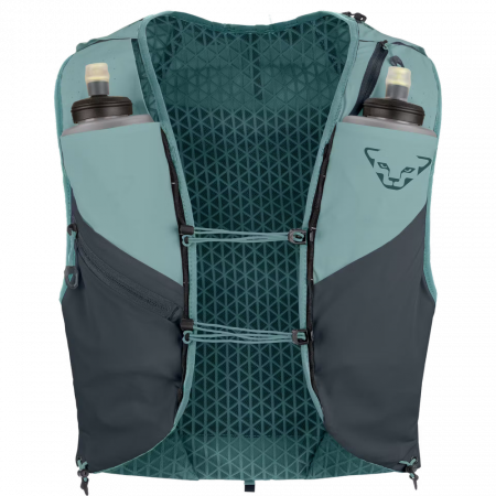 Жилет беговой с 2 флягами Dynafit ALPINE 8 VEST Smoke Blue, XL