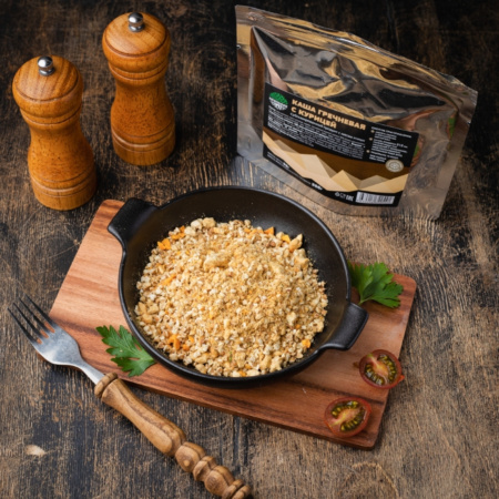 Сублимат Каша гречневая с курицей (Кронидов) 88 гр