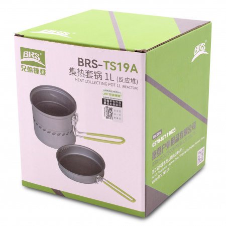 Кастрюля с радиатором BRS-TS19A 1 л